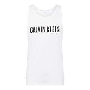 Calvin Klein Swimwear Póló  fekete / fehér