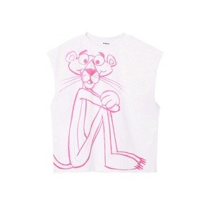 Desigual Póló 'Pink Panther'  rózsaszín / fehér