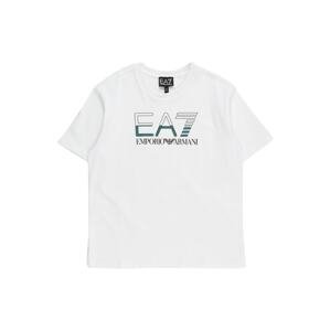 EA7 Emporio Armani Póló  smaragd / fekete / fehér