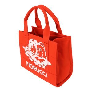 Fiorucci Shopper táska  neonnarancs / fehér