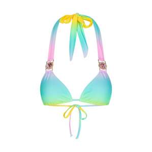 Moda Minx Bikini felső 'Club Tropicana'  azúr / sáfrány / világoszöld / világoslila / világos-rózsaszín