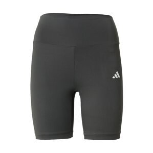 ADIDAS PERFORMANCE Sportnadrágok 'Essentials'  sötétszürke / fehér