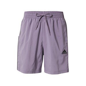 ADIDAS SPORTSWEAR Sportnadrágok 'Aeroready Essentials Chelsea 3-Stripes'  lila / fekete