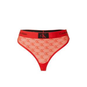 Calvin Klein Underwear String bugyik  piros / fekete