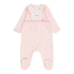 BOSS Kidswear Ruhák alváshoz  rózsaszín / világos-rózsaszín / fehér