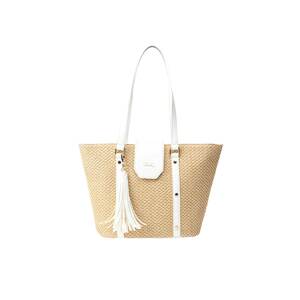 IZIA Shopper táska  homok / fehér