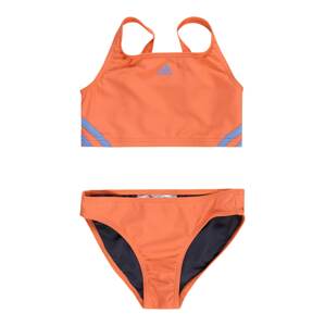 ADIDAS PERFORMANCE Sport fürdőruhadivat '3-Stripes'  kék / sötét narancssárga