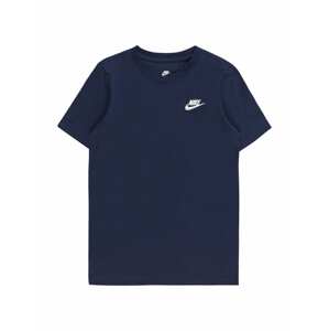 Nike Sportswear Póló 'Futura'  tengerészkék / fehér