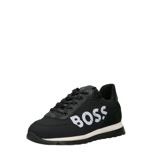 BOSS Kidswear Sportcipő  fekete / fehér