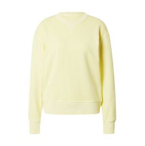 GANT Tréning póló  világos sárga / fehér