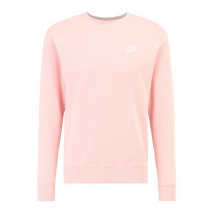 Nike Sportswear Tréning póló  pasztell-rózsaszín / fehér