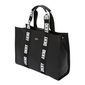 DKNY Shopper táska 'CASSIE'  fekete / fehér