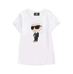 Karl Lagerfeld Póló  testszínű / fekete / fehér