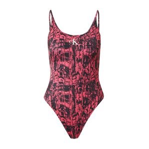 Calvin Klein Swimwear Fürdőruhák  rózsaszín / fekete / fehér