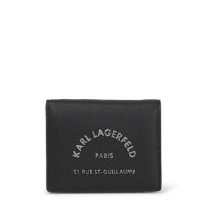 Karl Lagerfeld Pénztárcák  fekete / ezüst