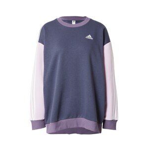 ADIDAS SPORTSWEAR Sport szabadidős felsők 'Essentials 3-Stripes Fleece'  tengerészkék / pasztellila / sötétlila