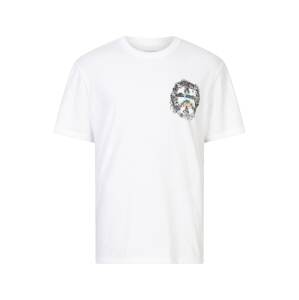 AllSaints Póló 'CHANCER'  világoskék / rózsaszín / fekete / fehér