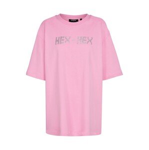 ABOUT YOU x StayKid Póló 'Hex Hex Sparkle'  rózsaszín