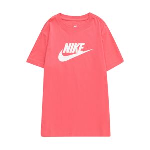 Nike Sportswear Póló 'Futura'  sötét-rózsaszín / fehér