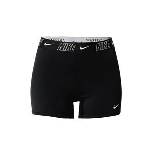Nike Swim Sport bikini nadrág  fekete / fehér