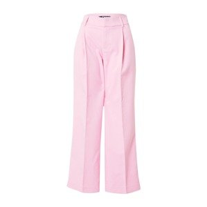Gina Tricot Élére vasalt nadrágok 'Tammie'  rózsaszín