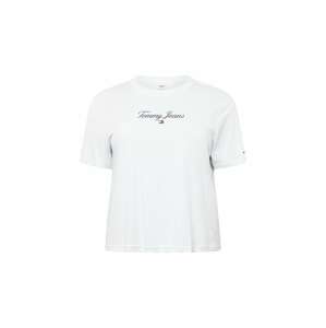 Tommy Jeans Curve Póló 'Essential'  tengerészkék / pasztellkék / piros / fehér