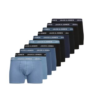 JACK & JONES Boxeralsók 'SOLID BLUE'  tengerészkék / indigó / füstkék / fekete