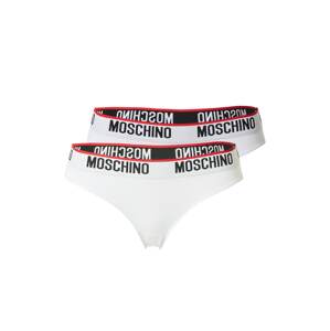 Moschino Underwear Slip  piros / fekete / fehér