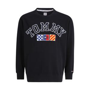 Tommy Jeans Plus Tréning póló  kék / tengerészkék / piros / fehér