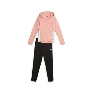 PUMA Jogging ruhák  rózsaszín / fekete / fehér