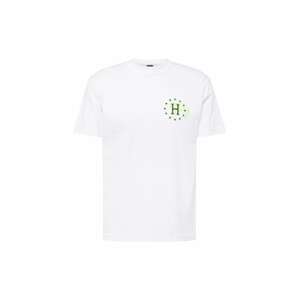 HUF Póló  zöld / világoszöld / fekete / fehér