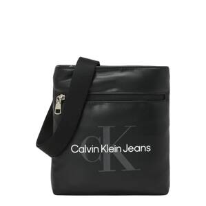 Calvin Klein Jeans Válltáska  szürke / fekete / fehér
