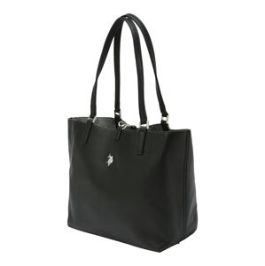 U.S. POLO ASSN. Shopper táska 'Malibu'  szürke / fekete