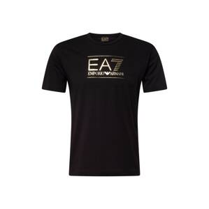 EA7 Emporio Armani Póló  arany / fekete