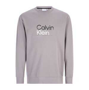 Calvin Klein Big & Tall Tréning póló  szürke / fekete / fehér