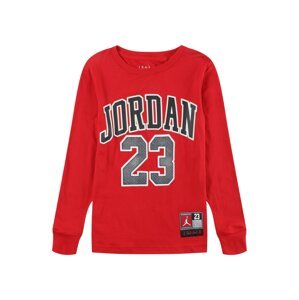 Jordan Póló 'PRACTICE FLIGHT'  sötétszürke / piros / fekete / fehér