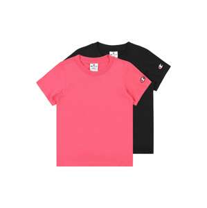 Champion Authentic Athletic Apparel Póló  neon-rózsaszín / tűzpiros / fekete / fehér