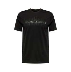 ARMANI EXCHANGE Póló  szürke / fekete