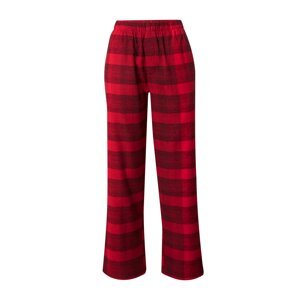 Calvin Klein Underwear Pizsama nadrágok  piros / sötétvörös