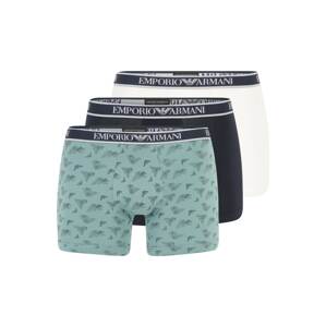 Emporio Armani Boxeralsók  krém / tengerészkék / türkiz / fehér