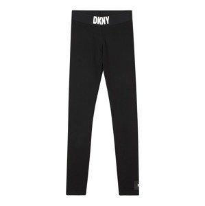 DKNY Leggings  fekete / fehér