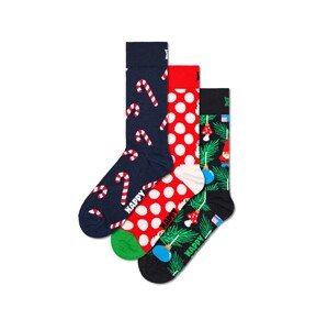 Happy Socks Zokni 'X-Mas'  tengerészkék / zöld / piros / fehér