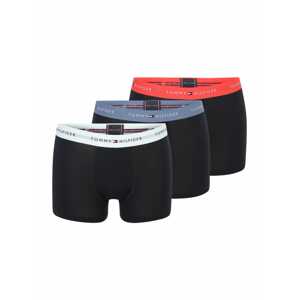 Tommy Hilfiger Underwear Boxeralsók  galambkék / rikító piros / fekete / piszkosfehér