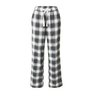 Abercrombie & Fitch Pizsama nadrágok  antracit / fehér
