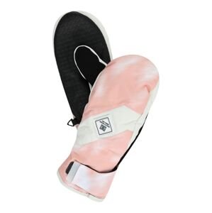 DC Shoes Sportkesztyűk 'FRANCHISE'  rózsaszín / fekete / fehér