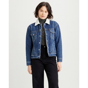 Levi's® Ex-Boyfriend Sherpa Trucker Dzseki Kék