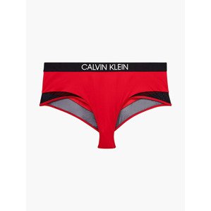Calvin Klein High Waist Bikini Fürdőruha Piros