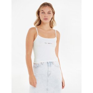 Tommy Jeans Linear Strap Top Trikó Fehér