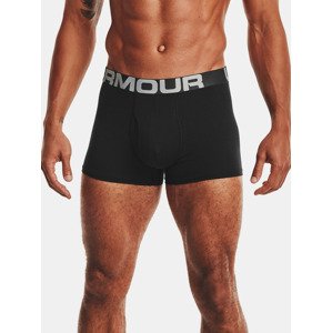 Under Armour UA Charged Cotton 3in Boxeralsó 3 db Fekete