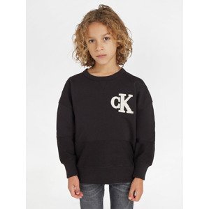 Calvin Klein Jeans Gyerek pulóver Fekete